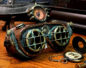 Nautical goggles fit for Captain Nemo himself! Credit: Fred Jeska